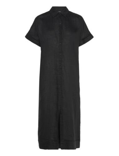 Dress Laila Pure Linen Black Lindex