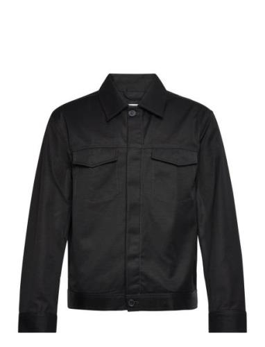 Cotton Workwear Jacket Black Filippa K