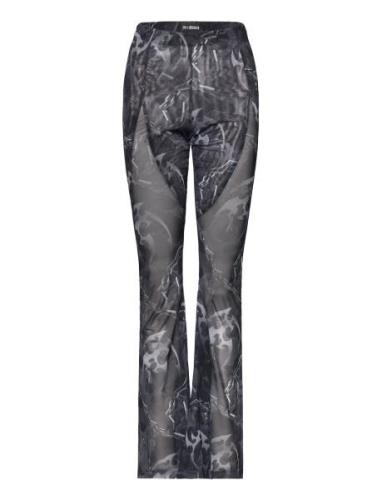 Camo Mesh Trousers Black HAN Kjøbenhavn