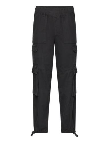 Lopa Cargo Washed Trousers Black HOLZWEILER