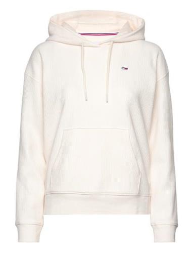 Tjw Bxy Ottoman Hoodie White Tommy Jeans