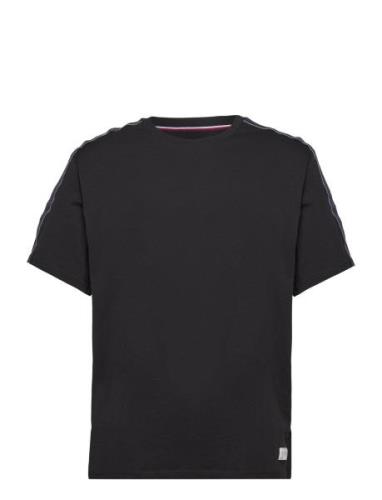 Ss Tee Logo Black Tommy Hilfiger