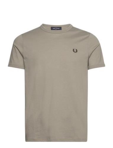 Ringer T-Shirt Grey Fred Perry