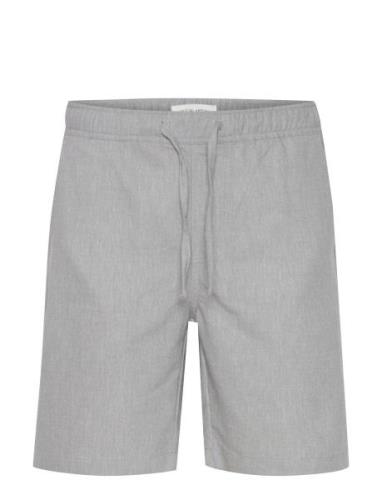 Cfphelix 0066 Linen Mix Shorts Grey Casual Friday