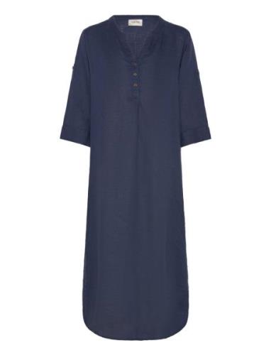 Crbellis Caftan Dress - Mollie Fit Blue Cream