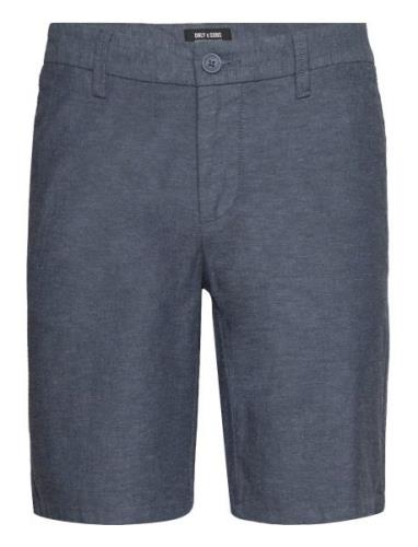 Onsmark 0011 Cotton Linen Shorts Noos Navy ONLY & SONS