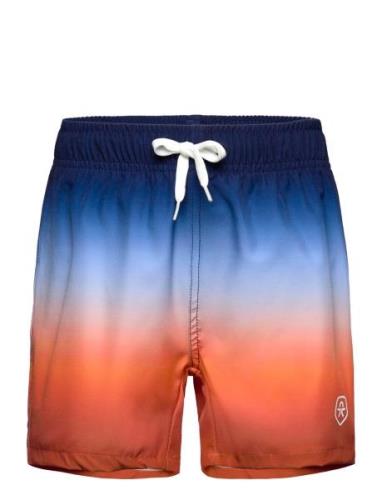 Swim Shorts, Aop Patterned Color Kids