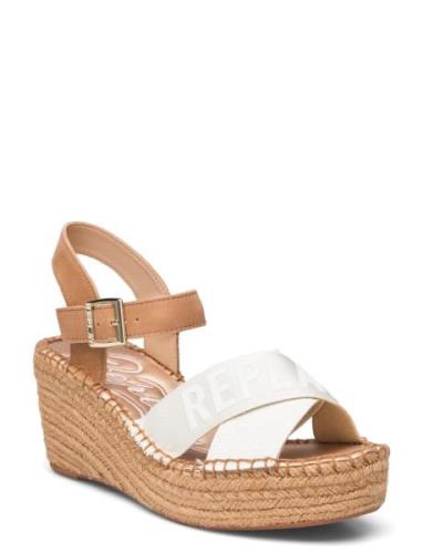 Susan Cross Espadril White Replay