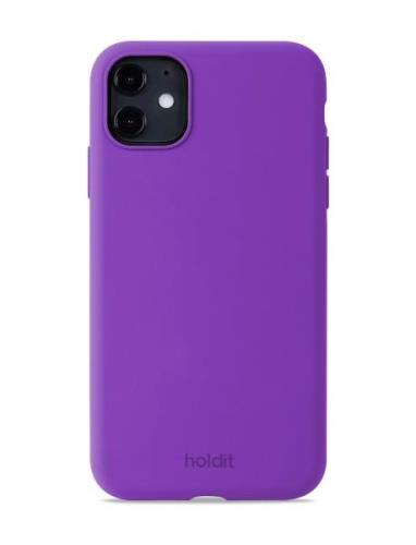 Silic Case Iph 11/Xr Purple Holdit