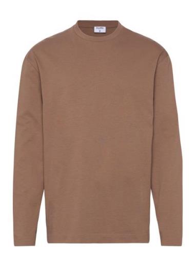 Long Sleeve Crewneck Brown Filippa K