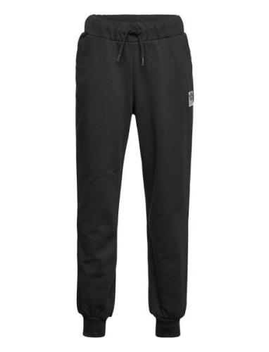 Basic Solid Sweatpants Black Mini Rodini