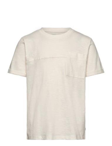 Cutline T-Shirt White Tom Tailor