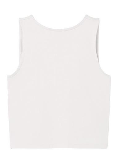 Nlfdinci Sl Crop Tank Top White LMTD