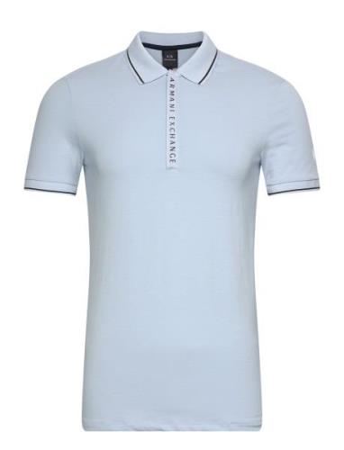 Polo Shirt Blue Armani Exchange