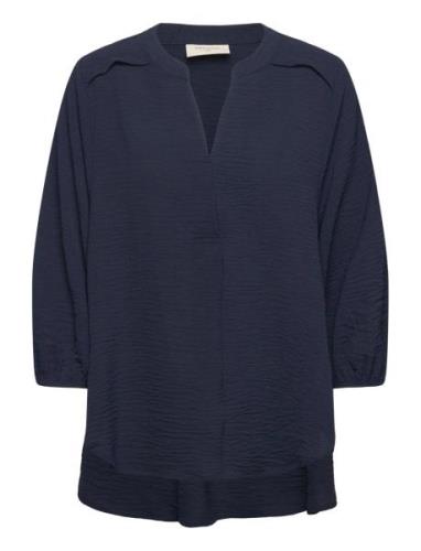 Fqtulip-Blouse Navy FREE/QUENT