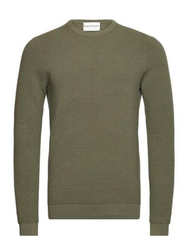 Bs Moritz Regular Fit Knitwear Green Bruun & Stengade