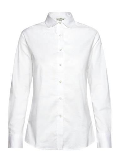 Bs Marie Slim Fit Shirt White Bruun & Stengade