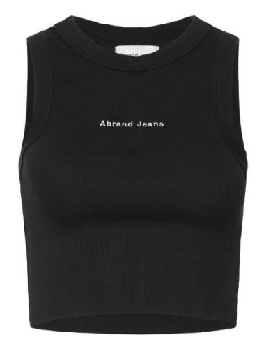 A Heather Singlet Black Black ABRAND