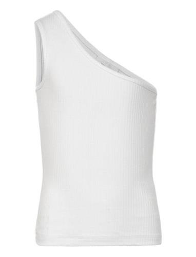 Gundhil Rib Top White Grunt