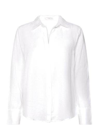 Linen 100% Shirt White Mango