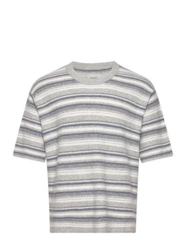 Ranger Striped Knit Tee Blue HOLZWEILER