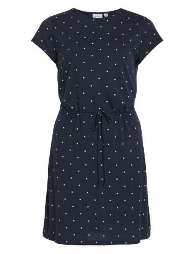 Vimo Y S/S String Dress /1/Ka Navy Vila