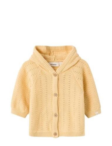 Nbfdaimo Ls Knit Jacket Lil Yellow Lil'Atelier