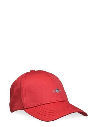 Unisex. High Cotton Twill Cap Red GANT