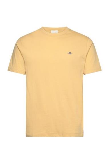 Reg Shield Ss T-Shirt Yellow GANT