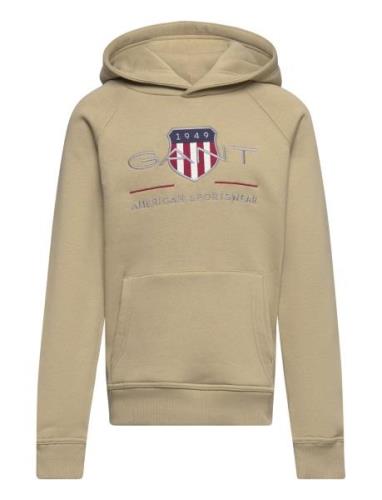 Archive Shield Hoodie Beige GANT