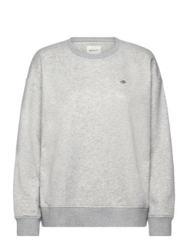 Rel Shield C-Neck Sweat Grey GANT