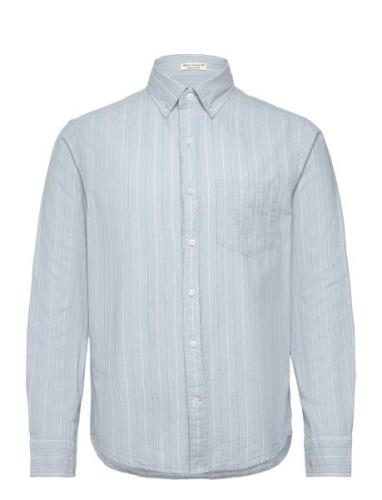 Reg Archive Oxford Stripe Shirt Blue GANT