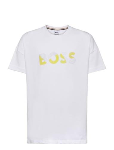 Short Sleeves Tee-Shirt White BOSS