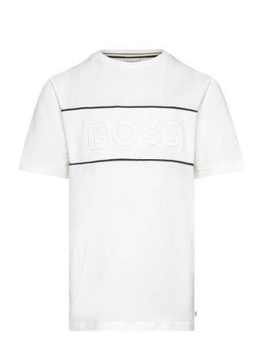 Short Sleeves Tee-Shirt White BOSS