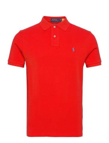 The Iconic Mesh Polo Shirt Red Polo Ralph Lauren