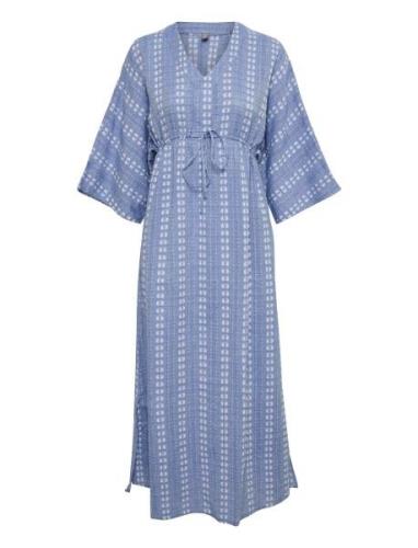 Cuadriette Dress Blue Culture