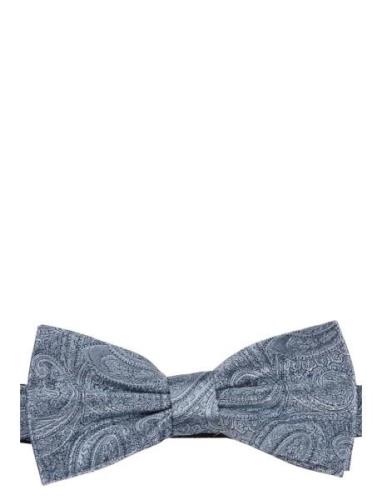 Paisley Silk Bow Tie Blue Portia 1924