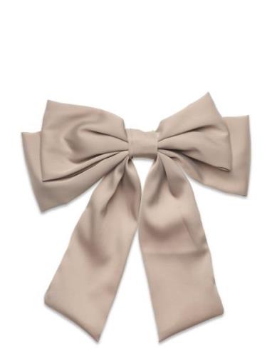 Pcella Bow Hairclip D2D Beige Pieces