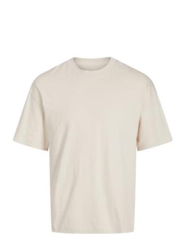 Jjeurban Edge Tee Ss O-Neck Noos Cream Jack & J S