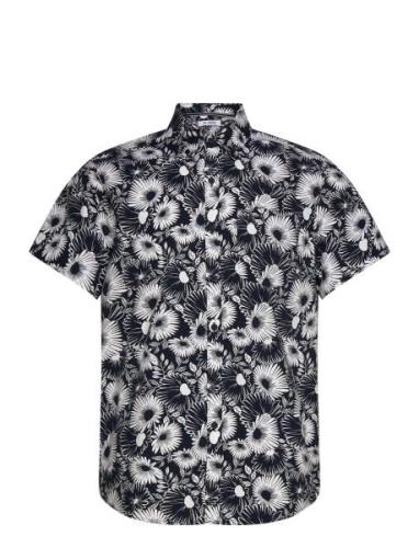 Ss Eco Aop Floral Black Original Penguin