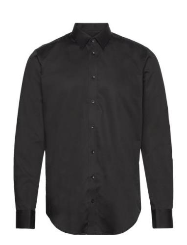 Slim Fit Mens Shirt Black Bosweel Shirts Est. 1937