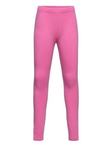 Leggings Basic Brushed Solid Pink Lindex