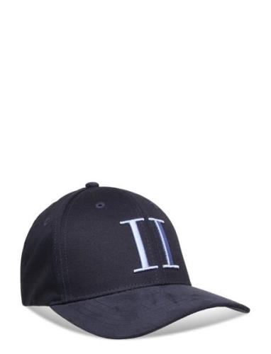 Baseball Cap Suede Ii Navy Les Deux