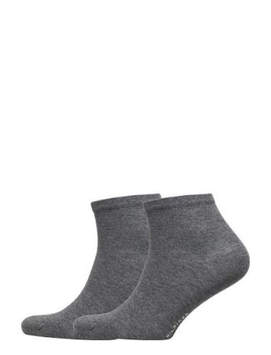 Th Women Casual Short Sock 2P Grey Tommy Hilfiger