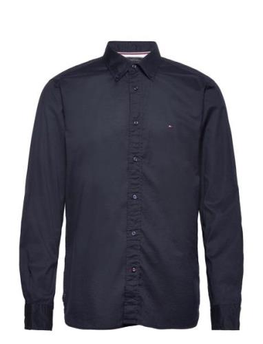 Core Flex Poplin Rf Shirt Navy Tommy Hilfiger