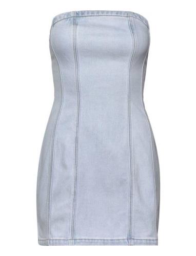 Bustier Dress Stina Blue ABRAND