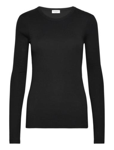 Bs Margrethe Regular Fit T-Shirt Black Bruun & Stengade