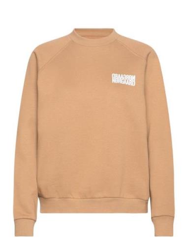 Organic Sweat Allium Sweatshirt Beige Mads Nørgaard