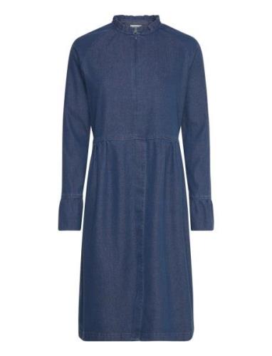 Soft Denim Dupina Dress Blue Mads Nørgaard