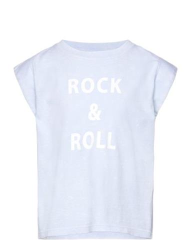 T-Shirt Blue Zadig & Voltaire Kids